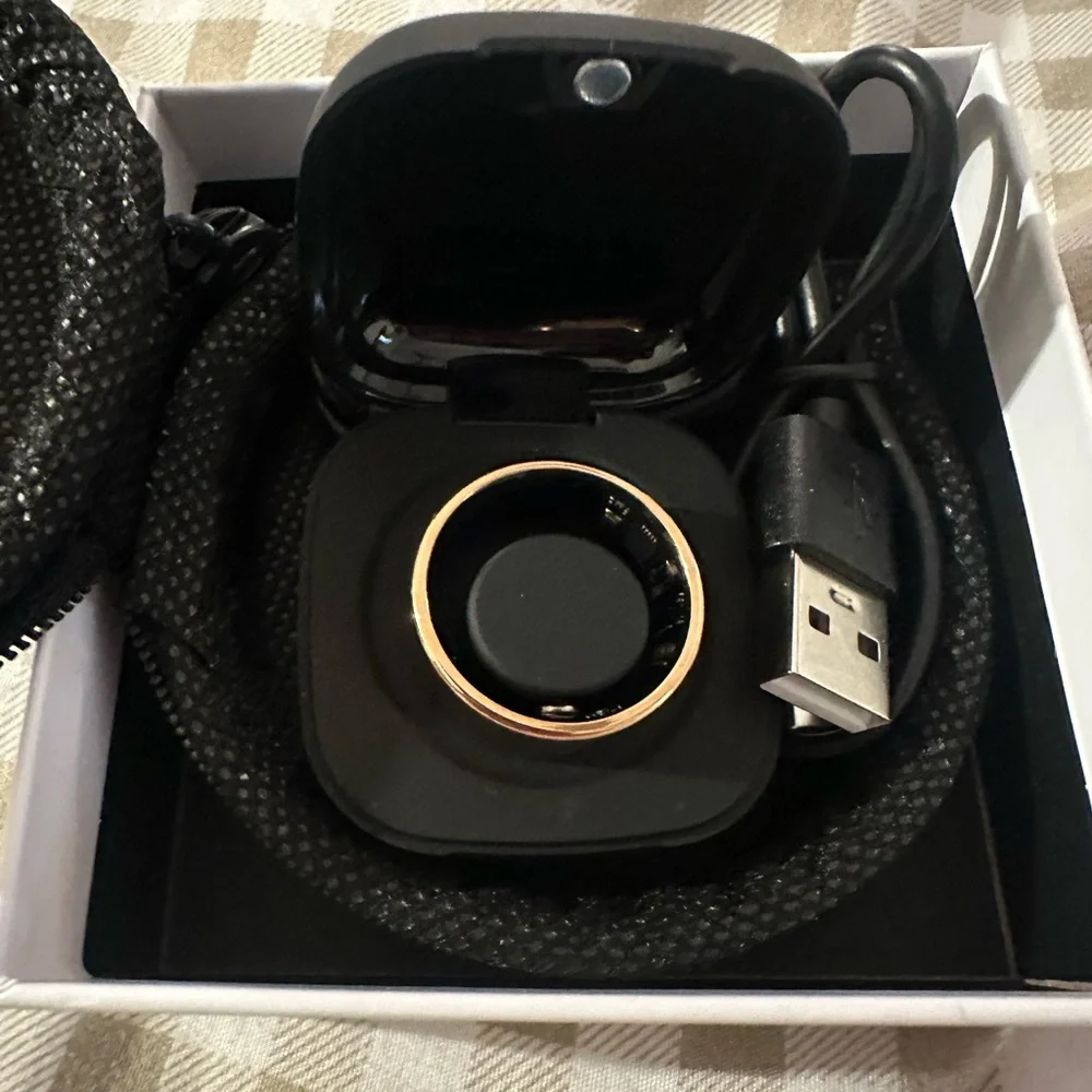 Olevra Smart Ring — Rose Gold size 9